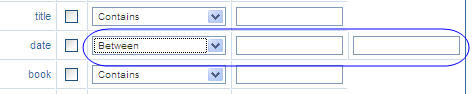 Search form